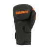 Punching Bag Dynamite Kickboxing Boxing Gloves - Matt Black/Orange 12oz